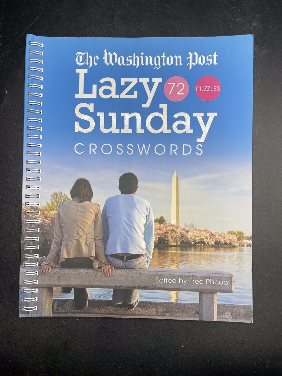 The Washington Post Lazy Sunday Crosswords 9781402760556 EBay