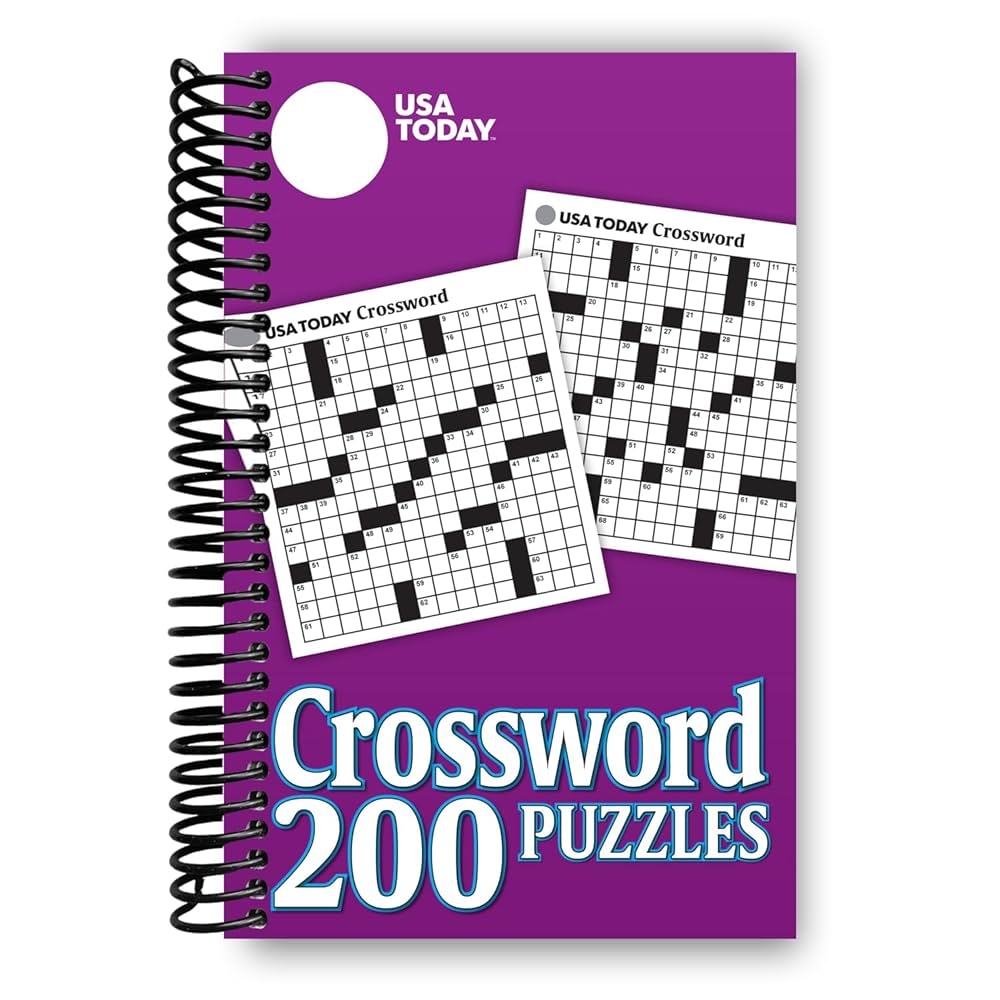 USA TODAY Crossword 200 Puzzles From The Nation s No 1 Newspaper USA Today Puzzles Volume 2 Spiral bound USA TODAY USA Today Amazon Books USA TODAY Crossword 200 Puzzles From The Nation s No 1 Newspaper USA Today Puzzles Volume 2 Spiral bound USA TODAY USA Today Amazon Books
