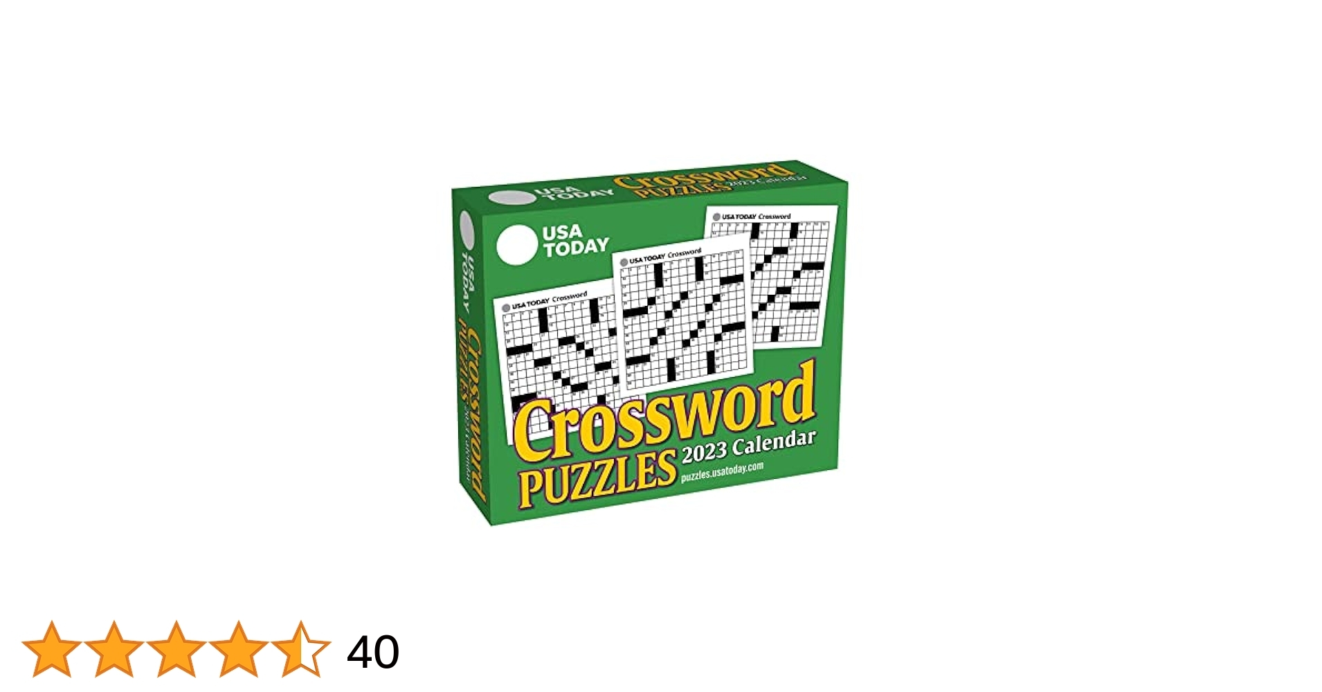 USA Today Crossword Puzzles 2023 Day to Day Calendar USA TODAY 9781524875374 Amazon Books