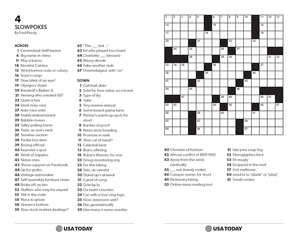 USA TODAY Crossword Super Challenge 200 Puzzles USA Today Puzzles Volume 25 USA TODAY 9781524851132 Amazon Books USA TODAY Crossword Super Challenge 200 Puzzles USA Today Puzzles Volume 25 USA TODAY 9781524851132 Amazon Books