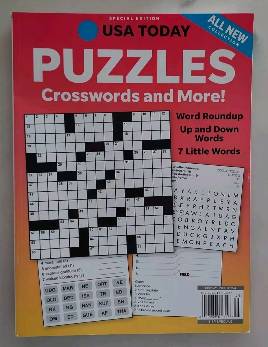 USA TODAY SPECIAL EDITION Magazine PUZZLES Crosswords And More Variety Book EBay USA TODAY SPECIAL EDITION Magazine PUZZLES Crosswords And More Variety Book EBay