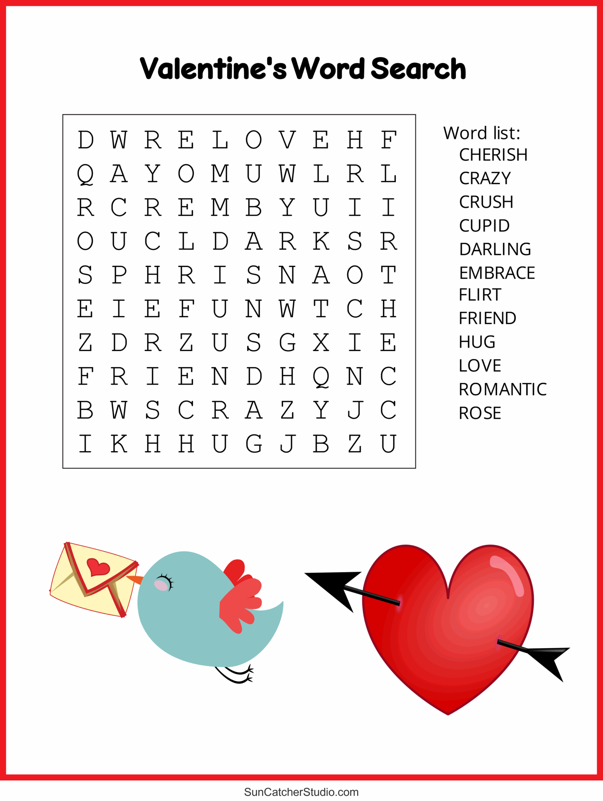 Valentine s Day Word Search Free Printable PDF Puzzles Free Printables Monograms Design Tools Patterns DIY Projects Valentine s Day Word Search Free Printable PDF Puzzles Free Printables Monograms Design Tools Patterns DIY Projects