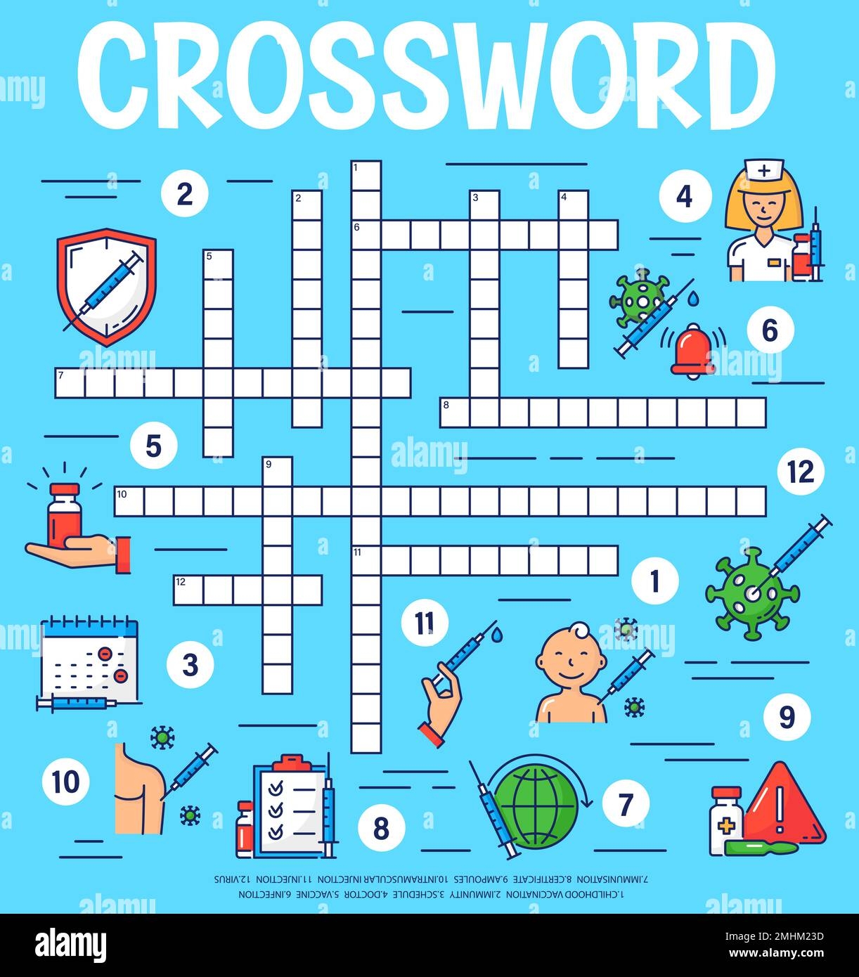 Printable Easy Crossword Puzzles With Answers Printable Easy Crossword Puzzles With Answers