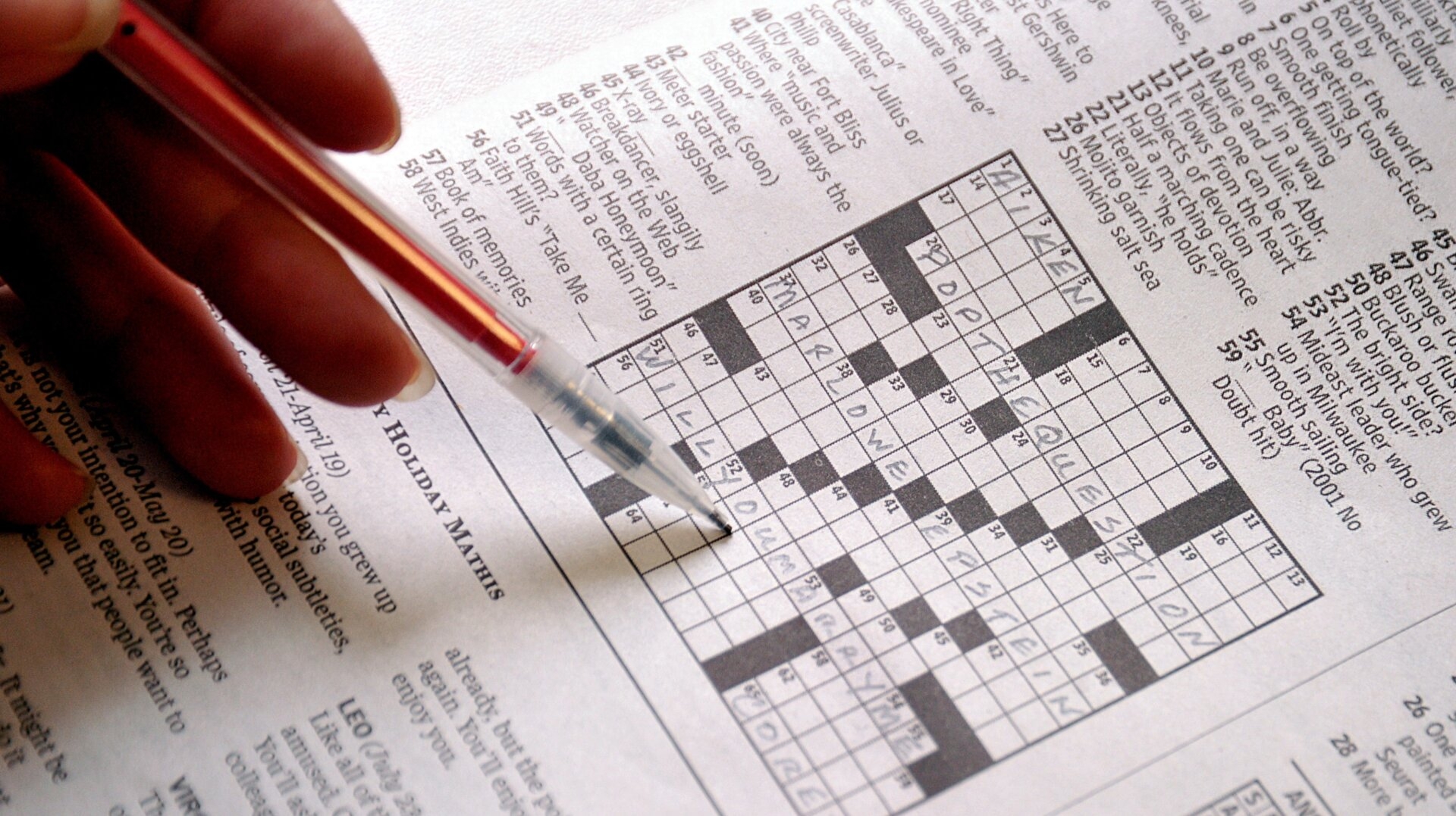 We re Living In The Golden Age Of Crossword Puzzles