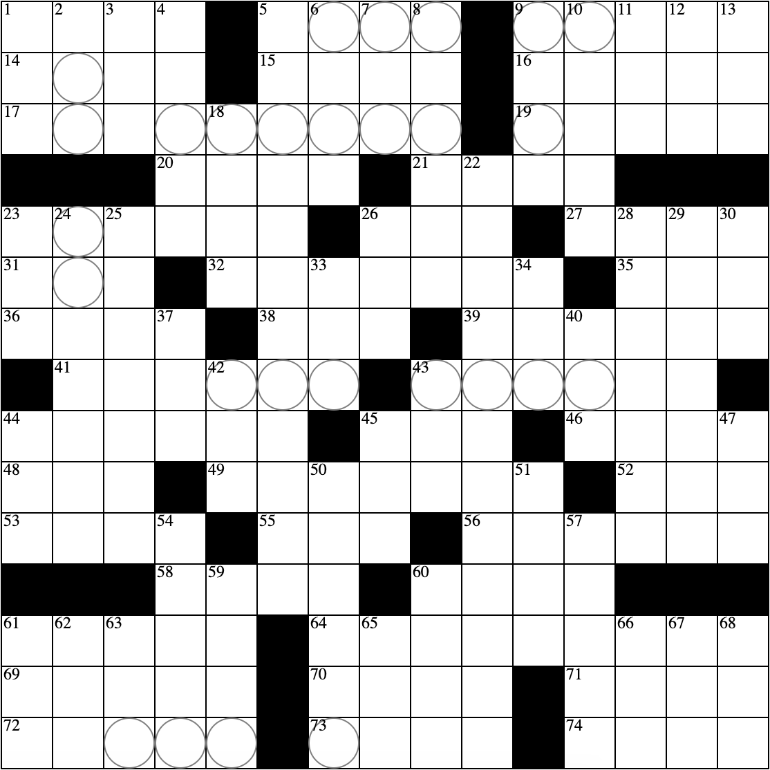 Weekly Crossword 2 The Burlingame B Weekly Crossword 2 The Burlingame B
