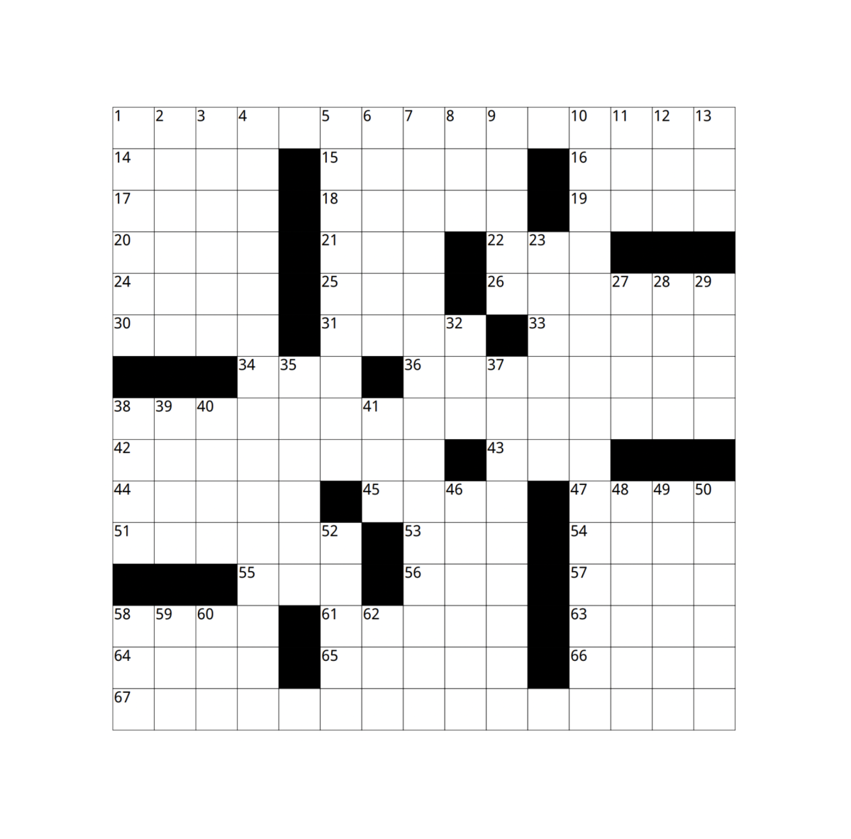 Weekly Crossword The Oberlin Review Weekly Crossword The Oberlin Review