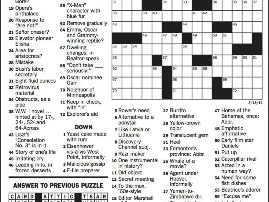 Will Shortz Why I Said Yes To A Crossword Magic Trick Live At TED TED Blog