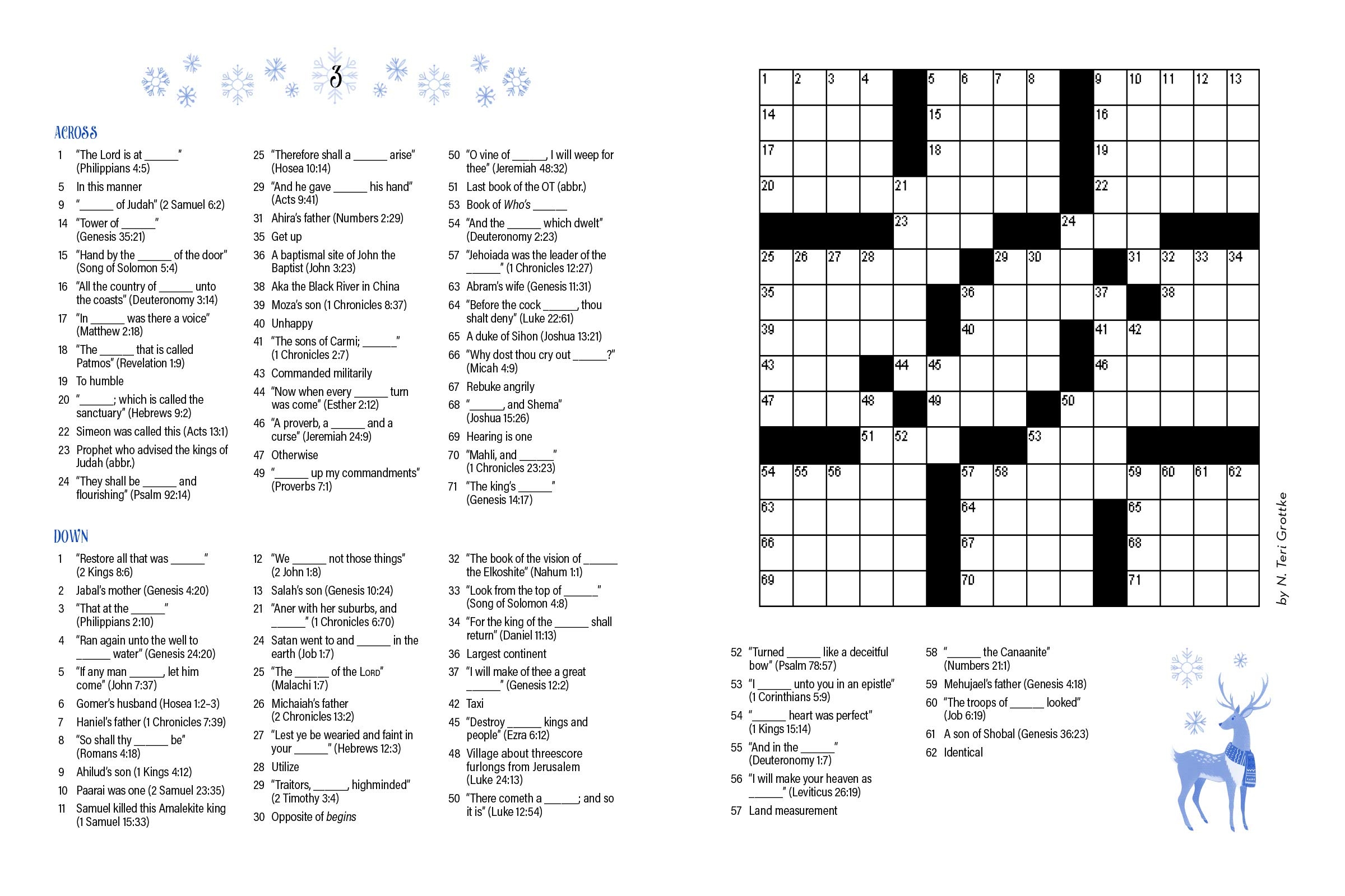 Wonderful Winter Bible Crosswords 99 Puzzles Southwest Radio Ministries SWRC Wonderful Winter Bible Crosswords 99 Puzzles Southwest Radio Ministries SWRC