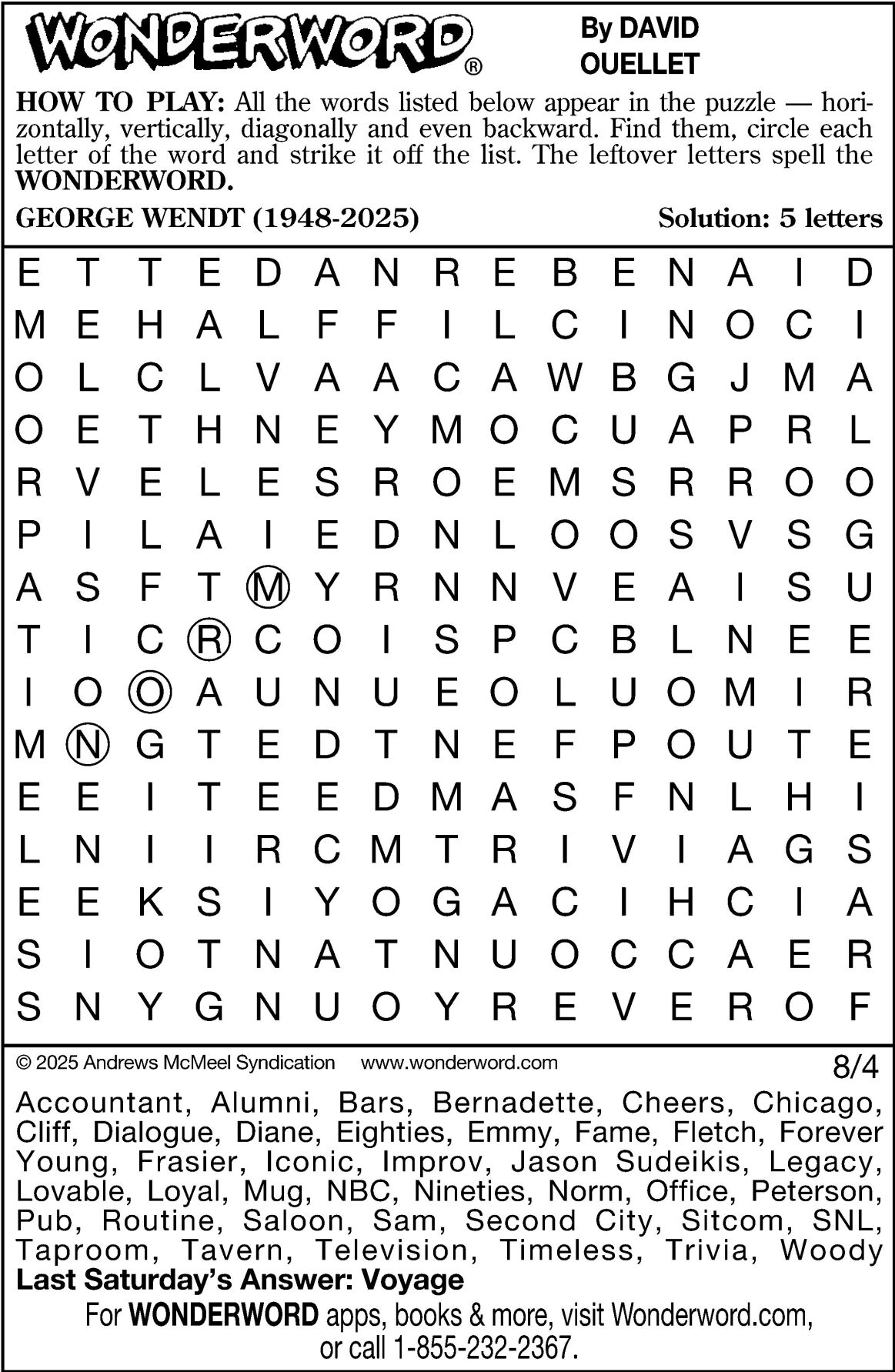Wonderword Puzzles For Week Of Aug 3 2025 Multimedia Dcourier Wonderword Puzzles For Week Of Aug 3 2025 Multimedia Dcourier