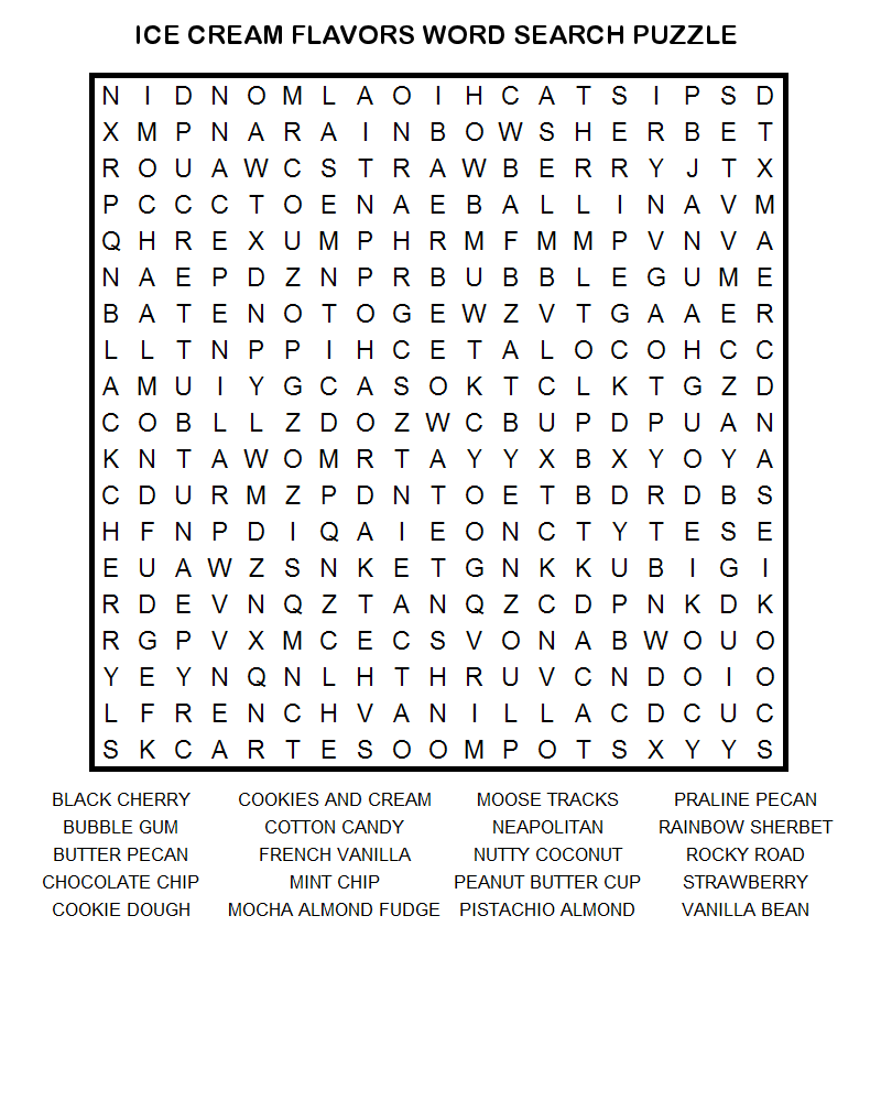 Word Search Games For Adults And Teens