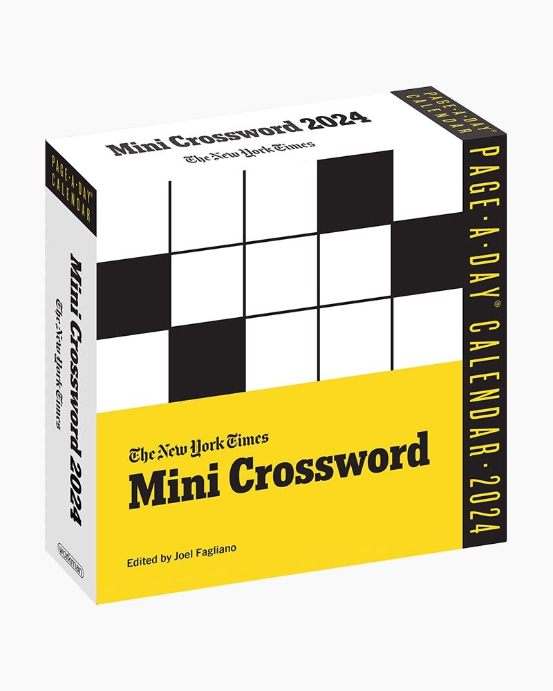 Workman Publishing The New York Times Mini Crossword Page A Day Calendar 2024 The Paper Store