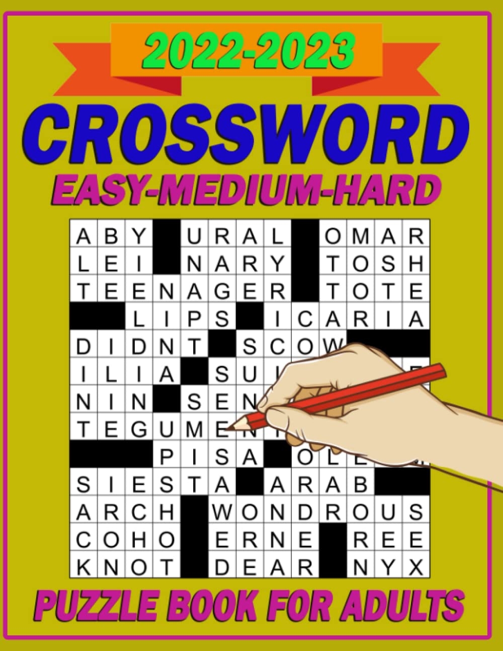 2022 2023 Crossword Puzzle Book For Adults Large print Easy Medium Hard Level Puzzle For Crosswords Lovers Crossword Puzzles Book For Adults Puzzle For Adults Seniors Men And Women W Coelho James 9798354521869 Amazon 