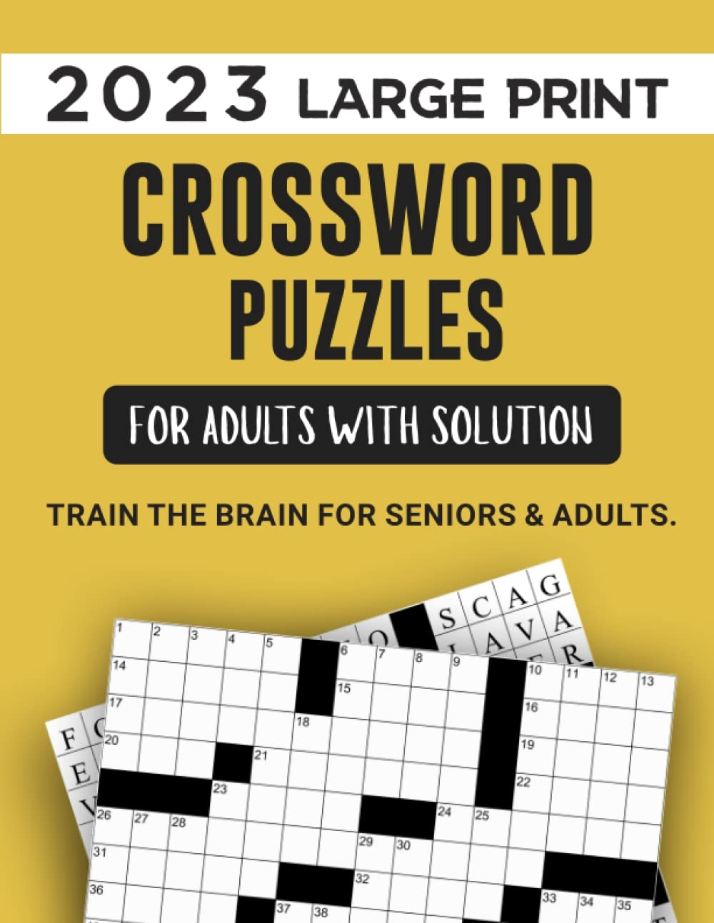2023 Large Print Crossword Puzzles For Adults With Solution Train The Brain For Seniors Adults Publishing Hunter 9798370596636 Amazon Books 2023 Large Print Crossword Puzzles For Adults With Solution Train The Brain For Seniors Adults Publishing Hunter 9798370596636 Amazon Books