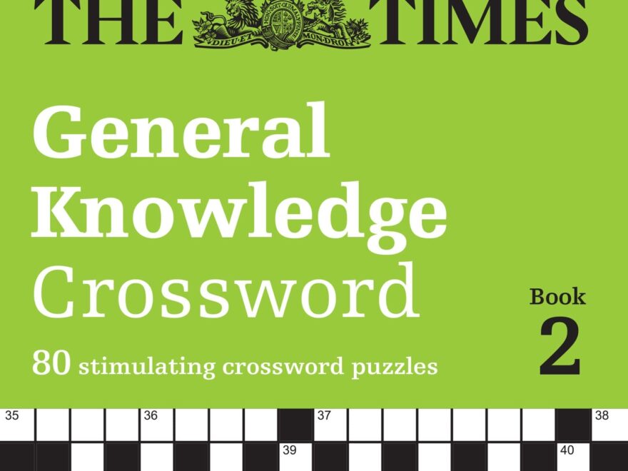 Amazon The Times General Knowledge Crossword Book 2 80 Stimulating Crossword Puzzles Times Crosswords 9780008537944 The Times Mind Games Parfitt David Books