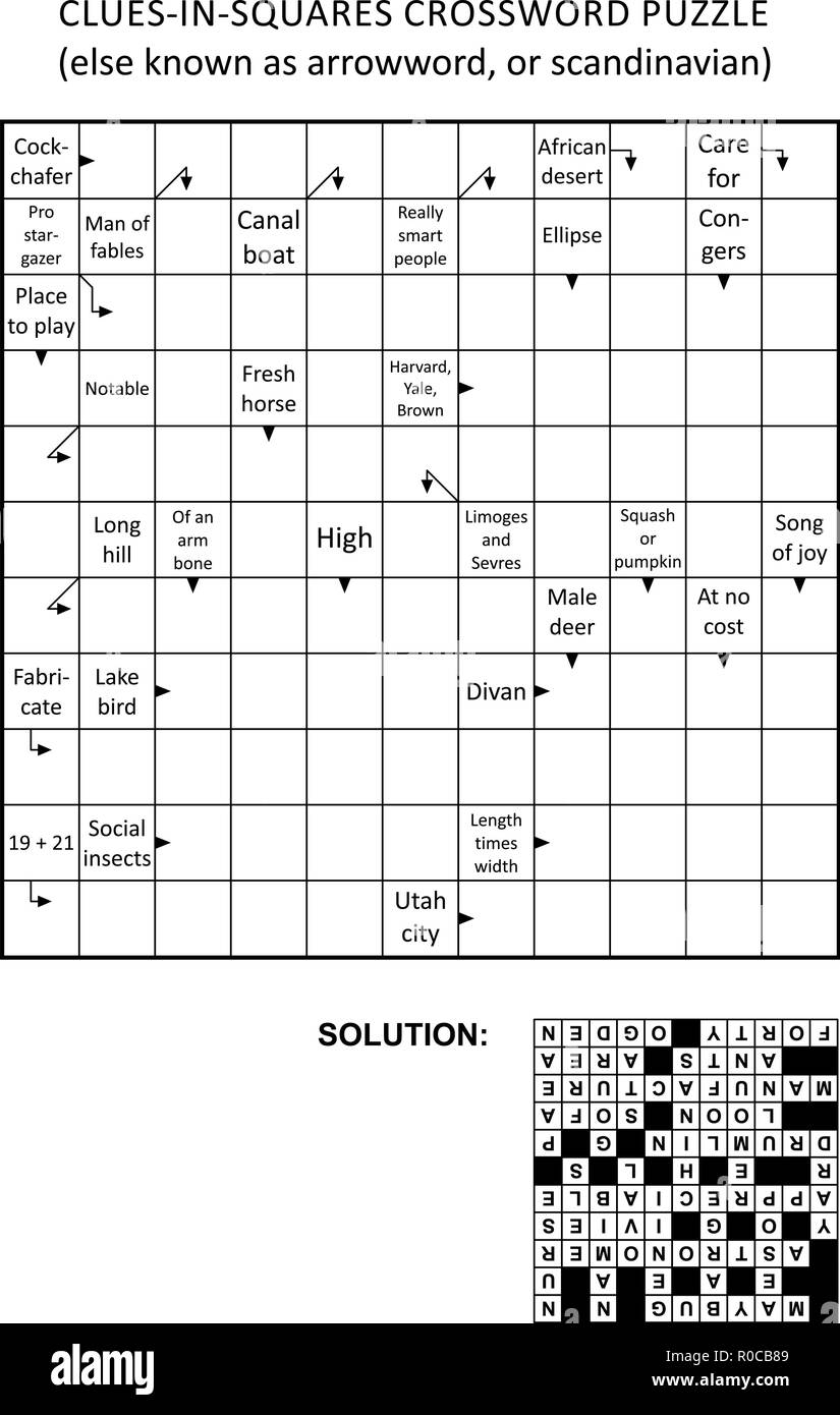 Free Printable Crossword Puzzles With Answers