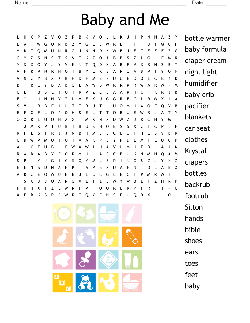 Fun Crosswords Printable For Babies