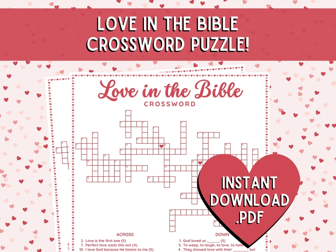 Bible Christmas Crossword Printable Esv