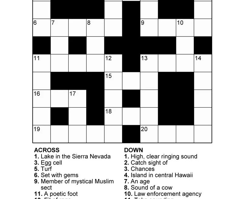 Buy Digital Download 100 Printable Crossword Puzzles For Adults Fun Activities Book For Seniors Large Print Easy To Read Games With Solutions Online In India Etsy