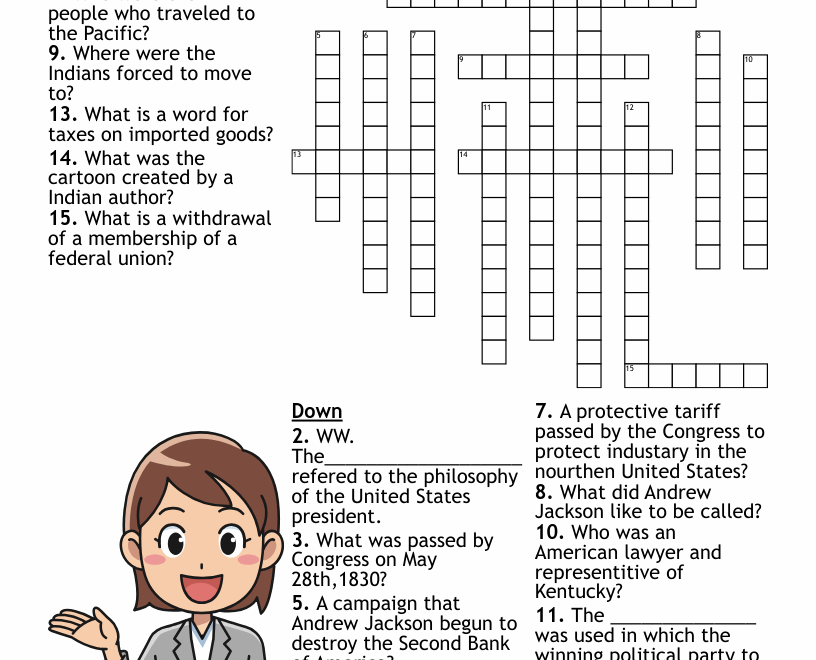Cartoon Crossword WordMint