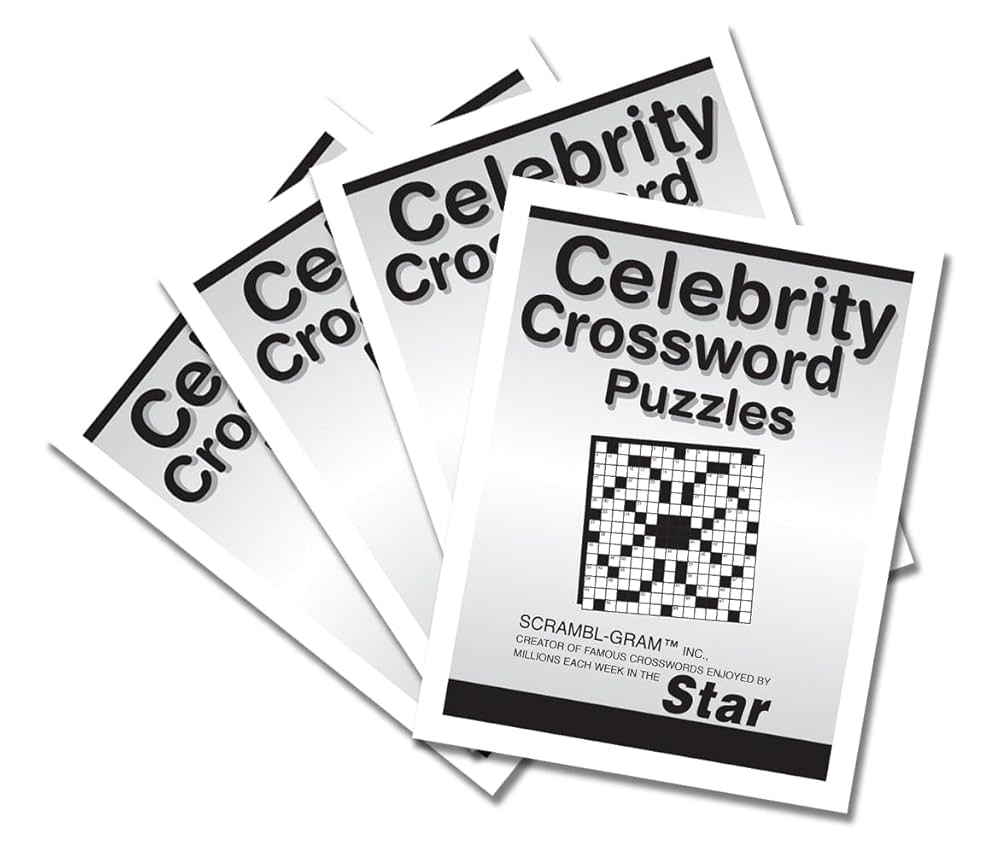 Celebrity Star Crossword By Puzzle Buffs 4 For 24 Scrambl Gram Inc 9798988638124 Amazon Books Celebrity Star Crossword By Puzzle Buffs 4 For 24 Scrambl Gram Inc 9798988638124 Amazon Books