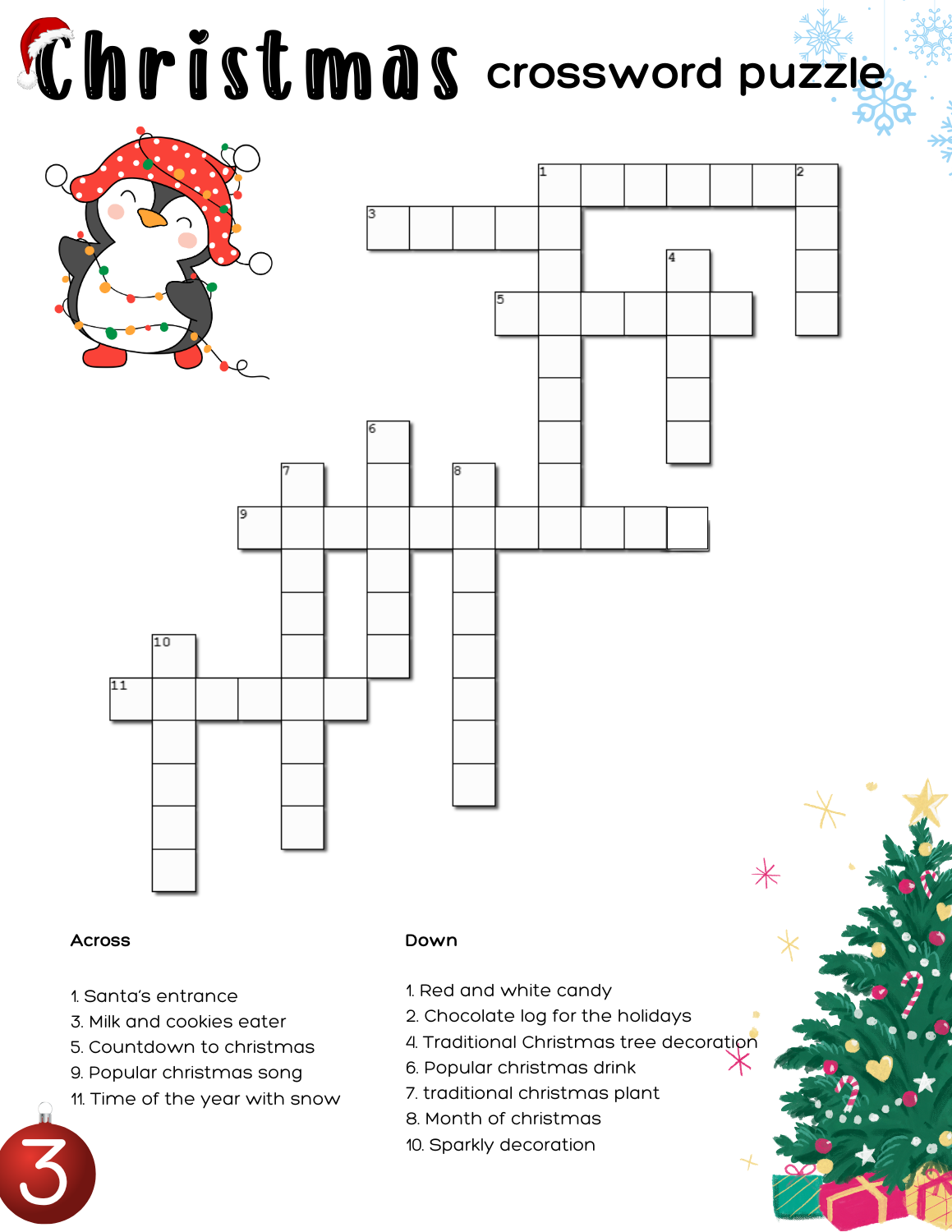 Christmas Crossword Puzzles Christmas In July Mom Does Reviews