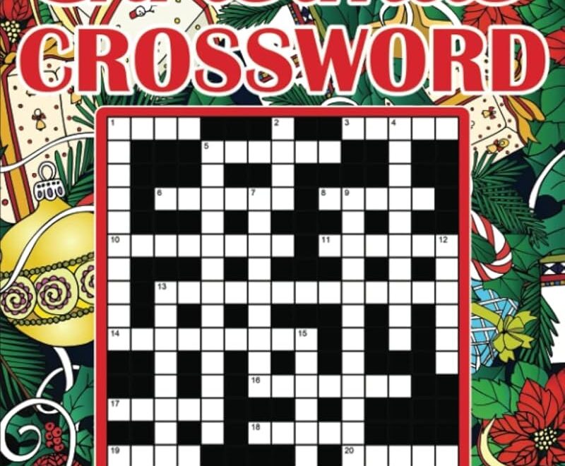 Christmas Crossword Puzzles Fun Holiday Themed Puzzle Book Dylanna Press 9781647902490 Amazon Books