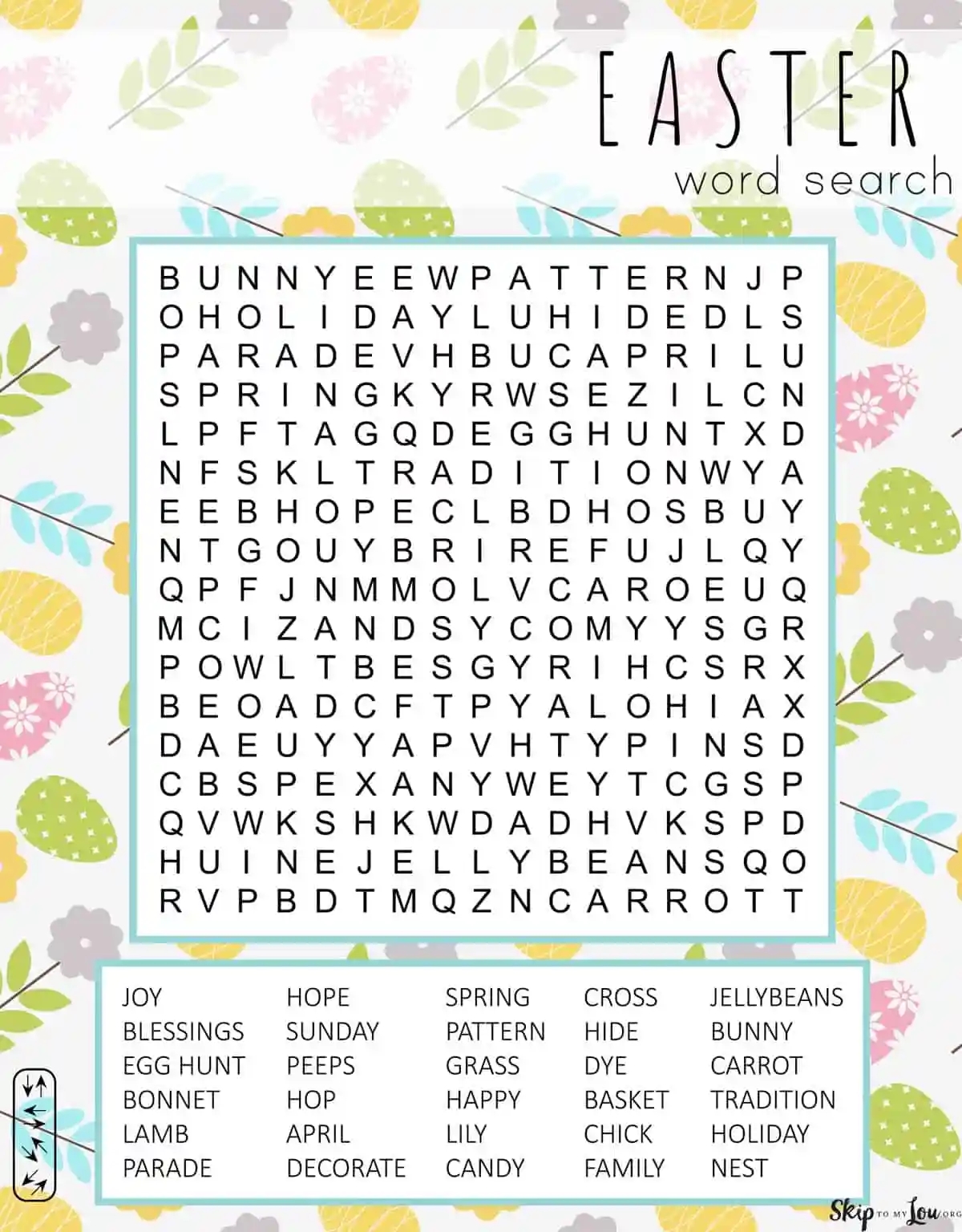 Collection Of Fun Easter Word Search Skip To My Lou