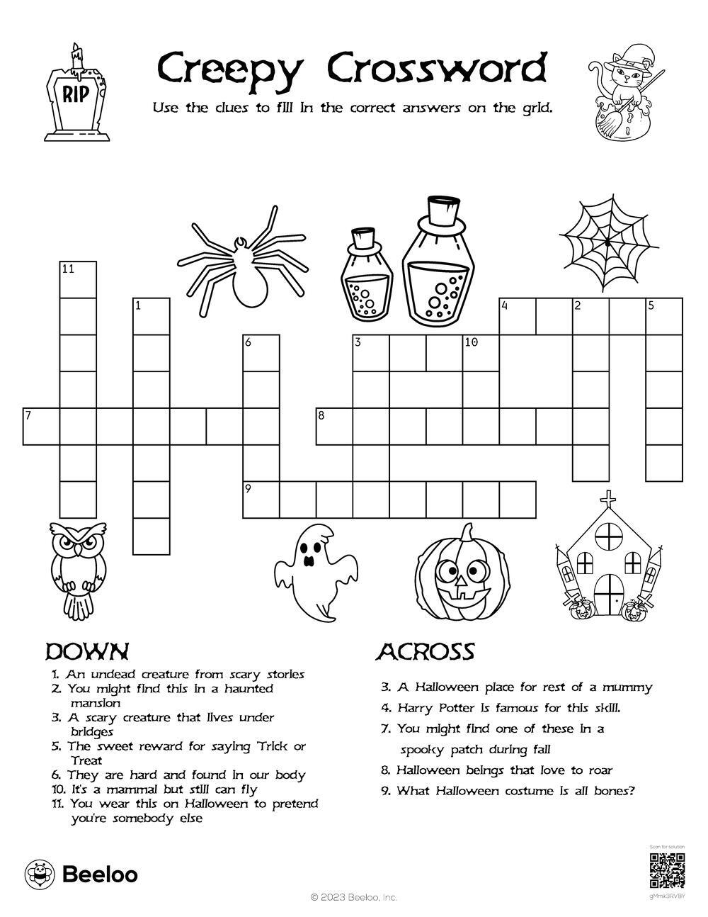 Harry Potter Crossword Puzzles Printable