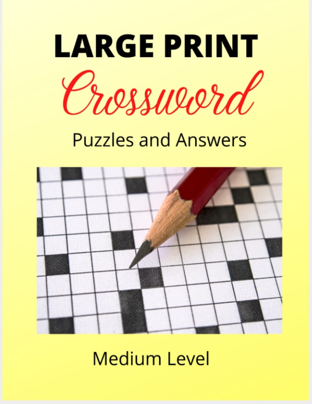 Crossword Puzzles And Answers Large Print Medium Level Adderley Dwayne R Adderley Alana C 9798542702537 Amazon Books