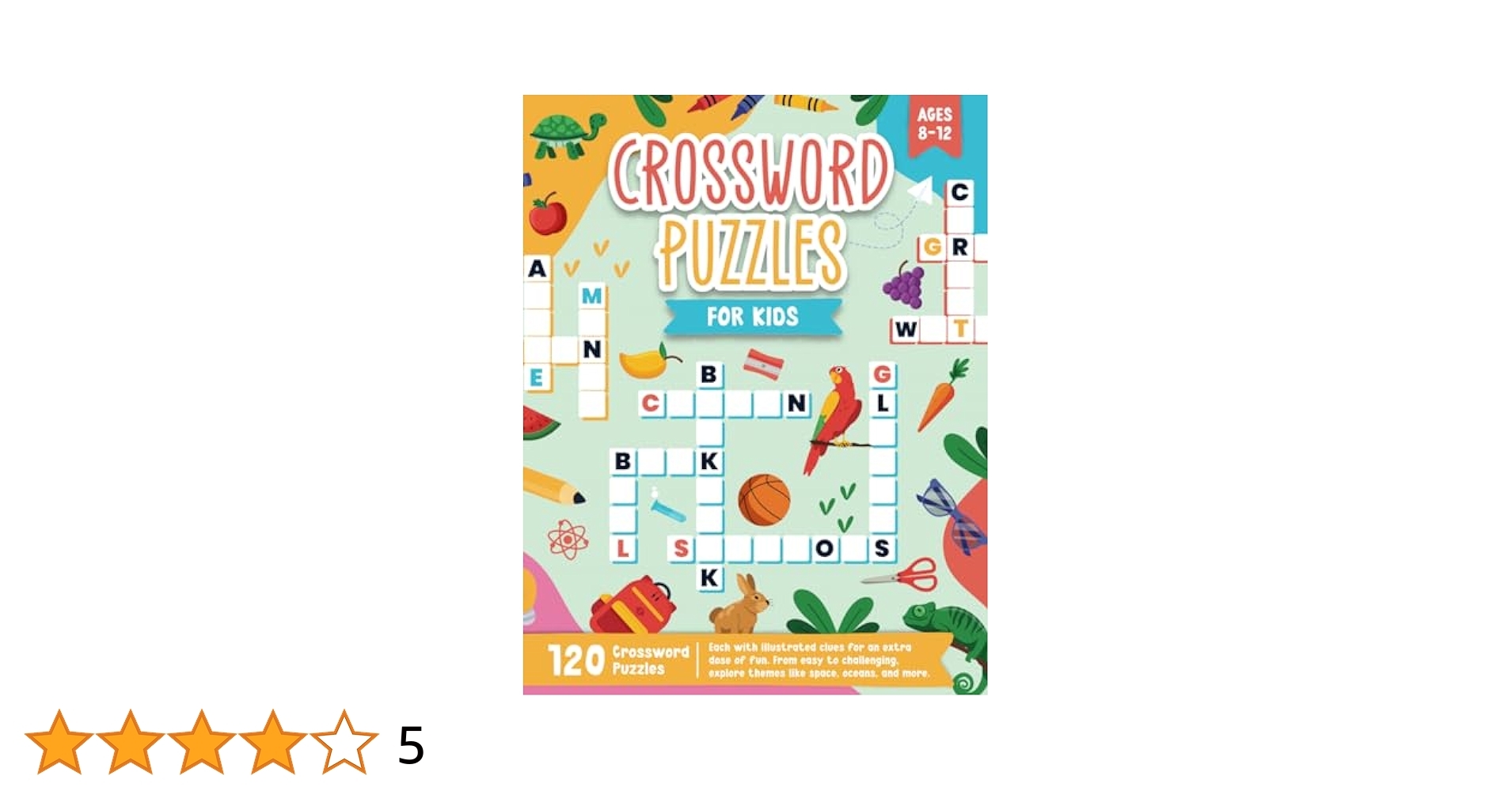 Crossword Puzzles For Kids Aged 8 12 Adventures In Words Wrenn Emily B 9798879166255 Amazon Books