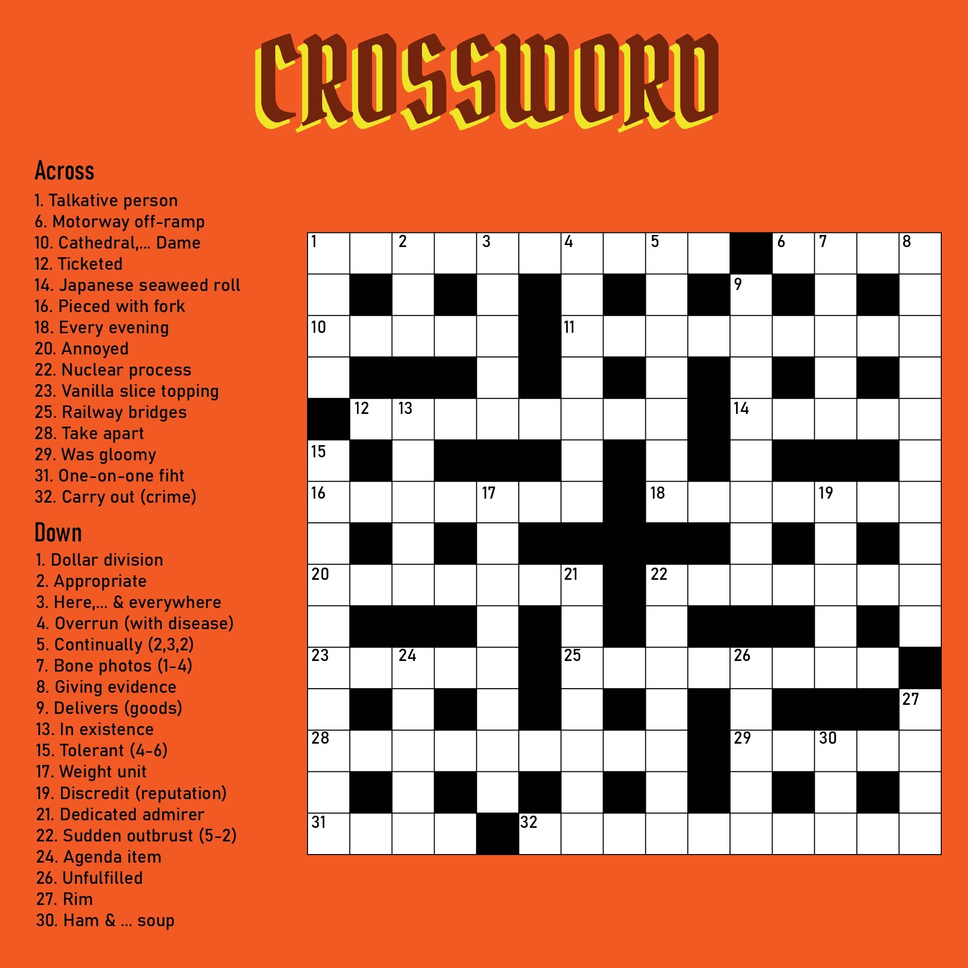 Crosswords For Adults 13 Free PDF Printables Printablee