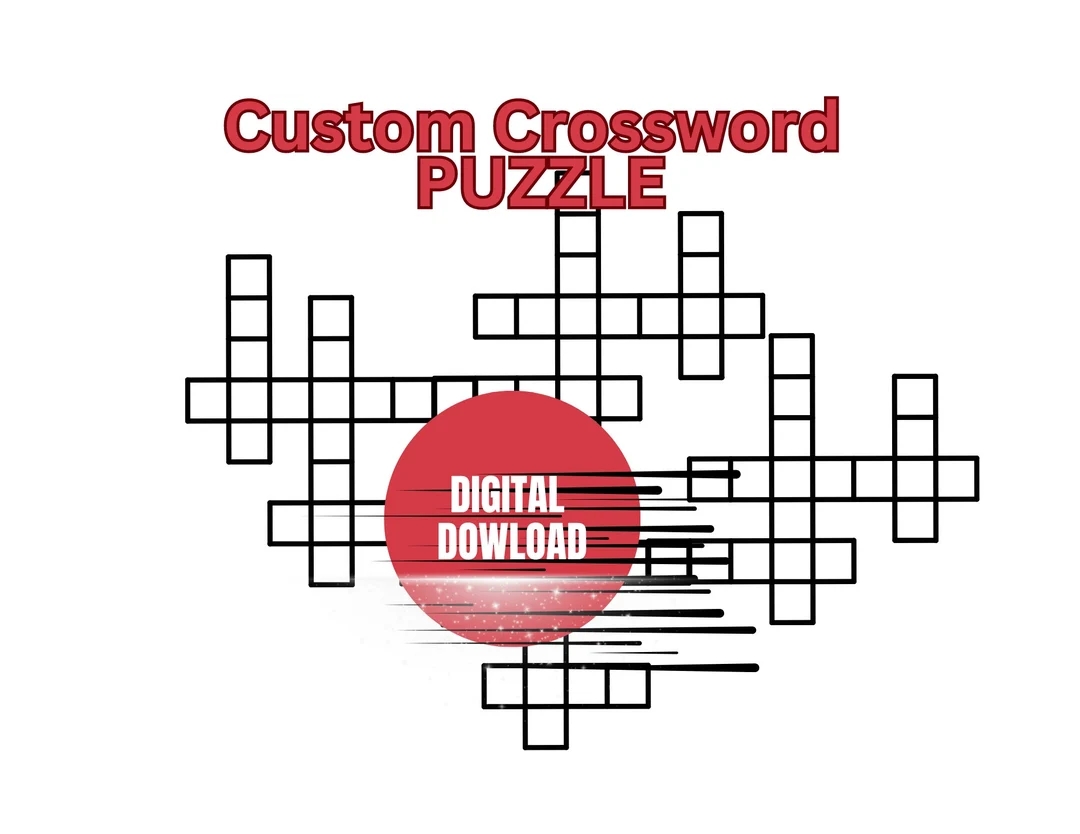 Free Custom Crossword Puzzles Printable