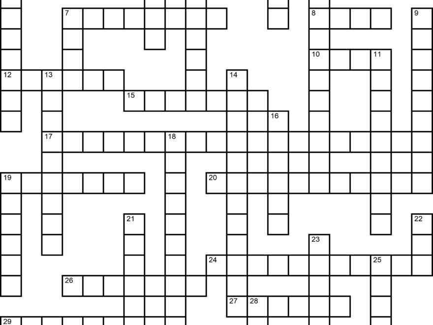 Easy Crossword About International Nurses Day