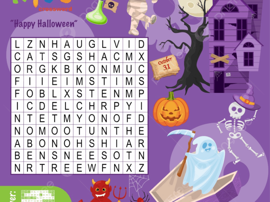 Easy Word Search Crossword Puzzle Template Download On Pngtree