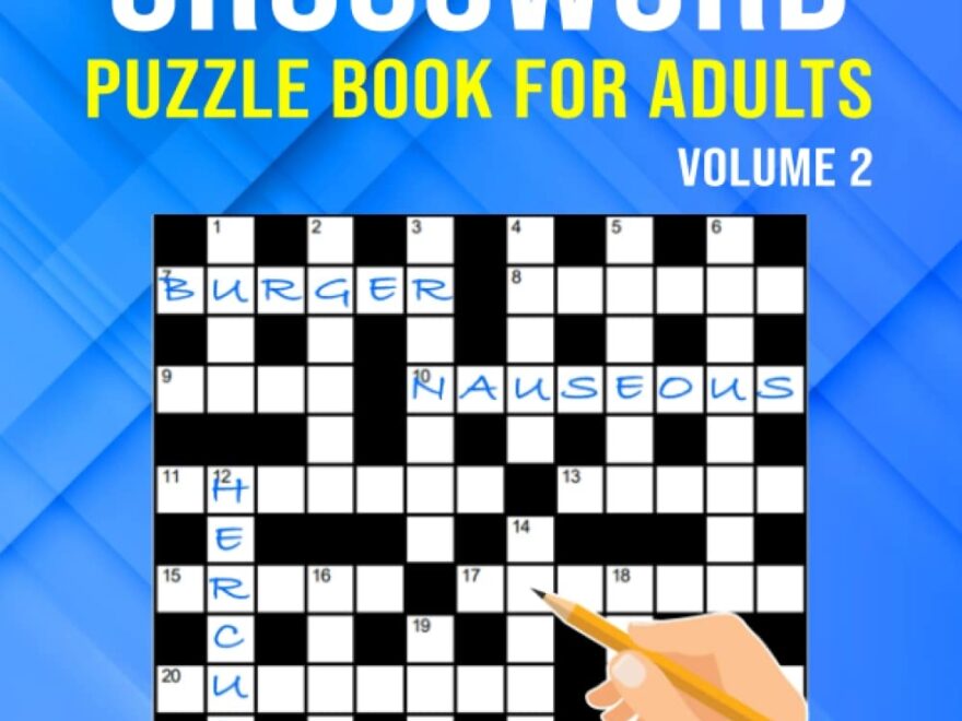Extra Large Print Crossword Puzzle Book For Adults Volume 2 UK Quick Crosswords Large Print Puzzles For Adults Seniors Elderly Publishing Smart Squirrel 9798767152438 Amazon Books