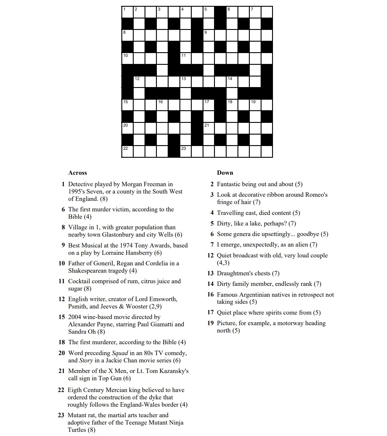 Free Crosswords Commoner Crosswords Free Crosswords Commoner Crosswords