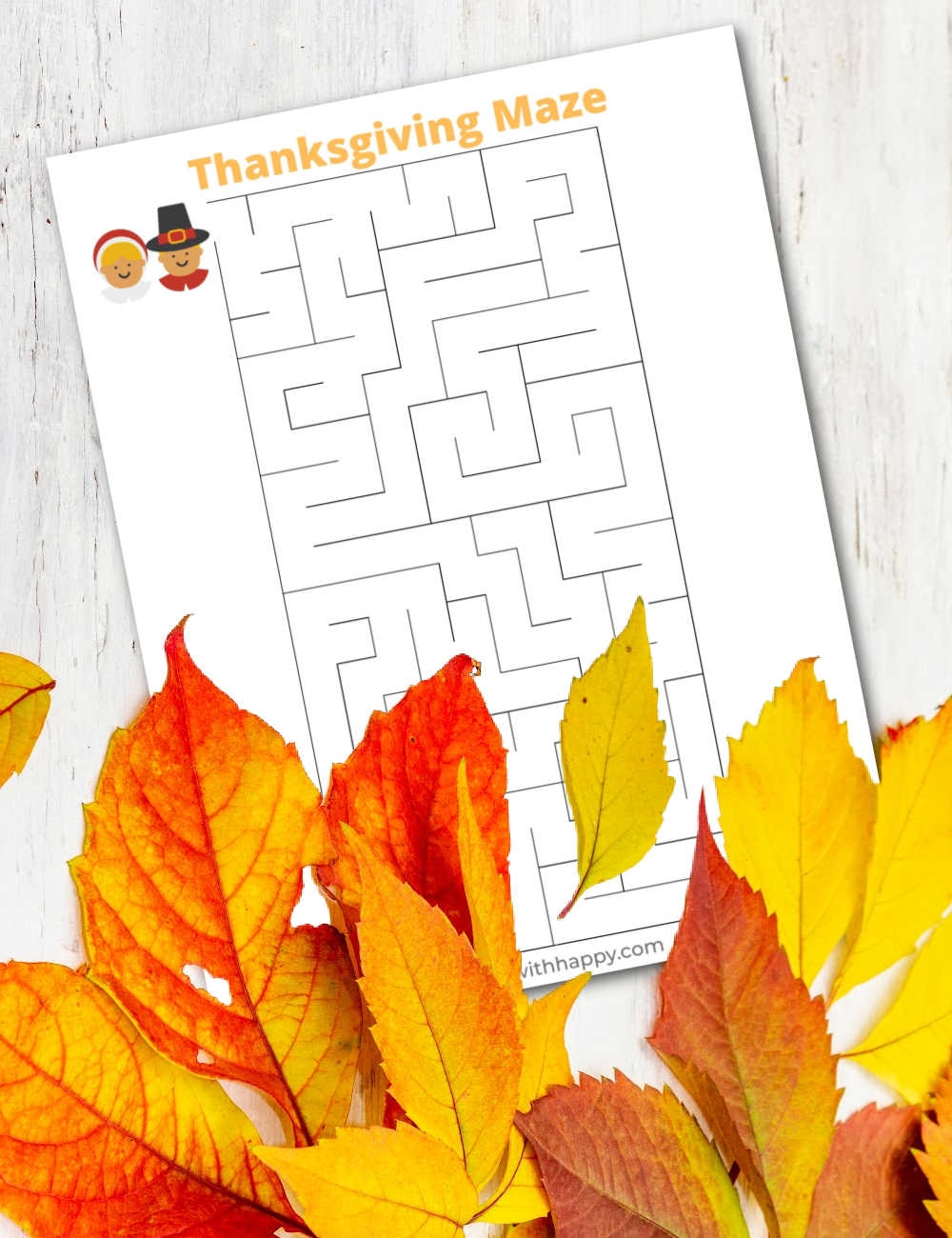 FREE Thanksgiving Activity Sheets For Kids Made With HAPPY FREE Thanksgiving Activity Sheets For Kids Made With HAPPY