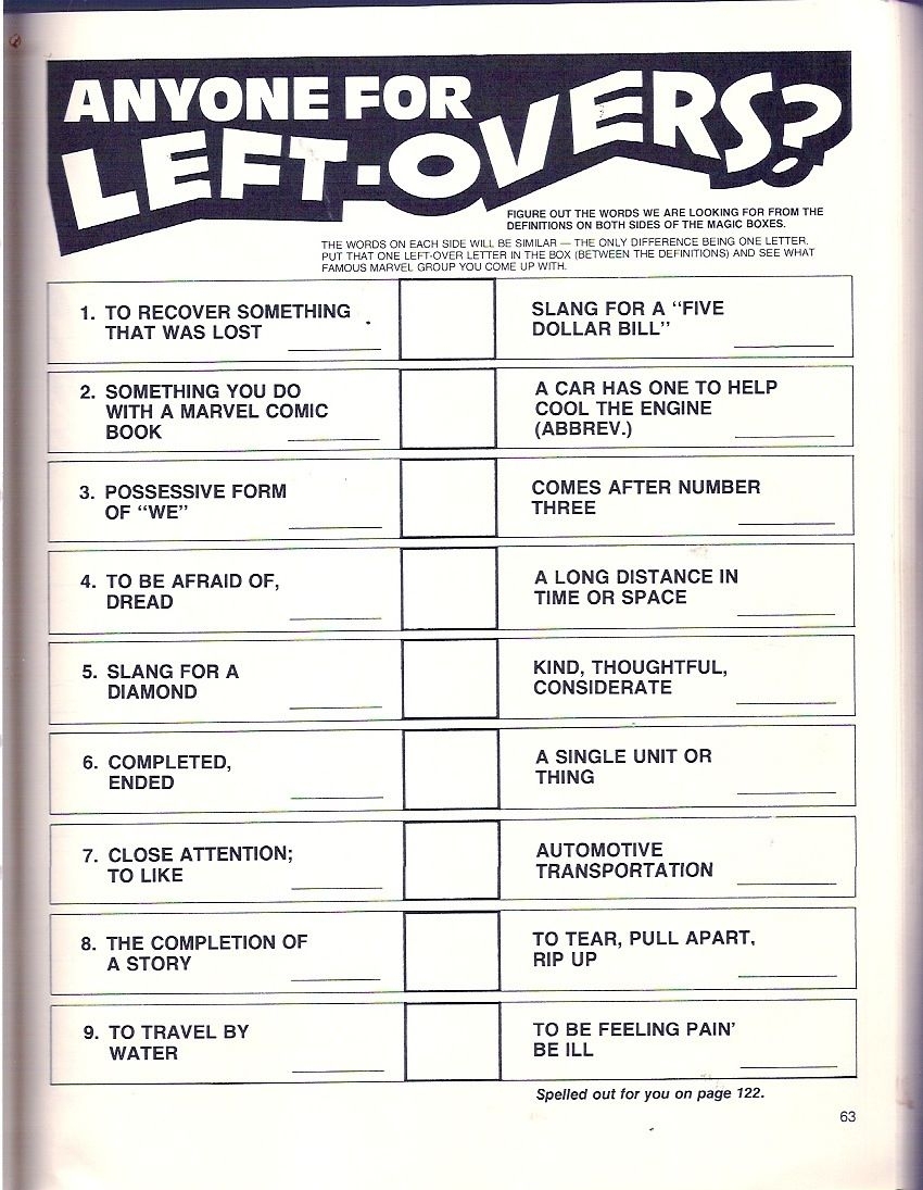 Fun Word Puzzles Printable Printable Party Favors