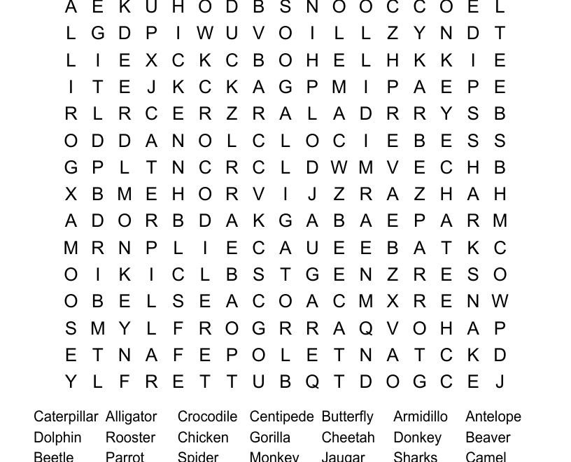 Funny Word Search WordMint