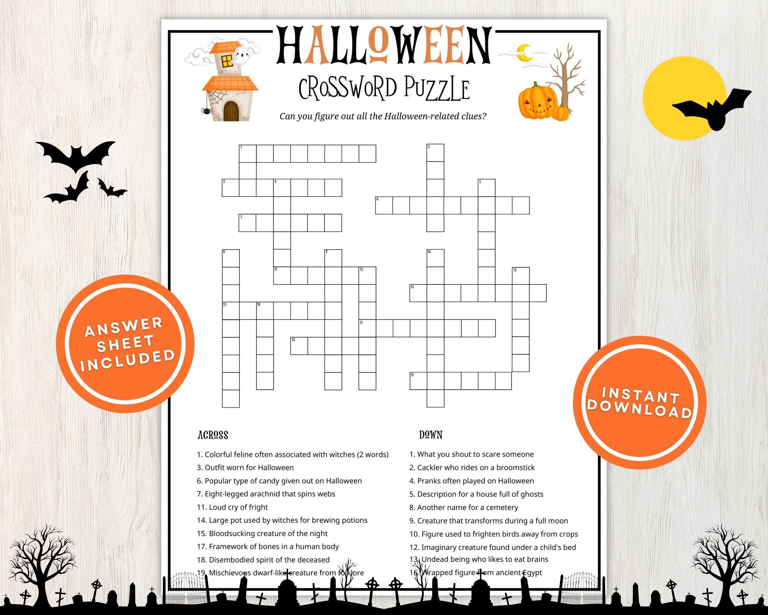 Fun Free Printable 3rd Grade Crossword Puzzles