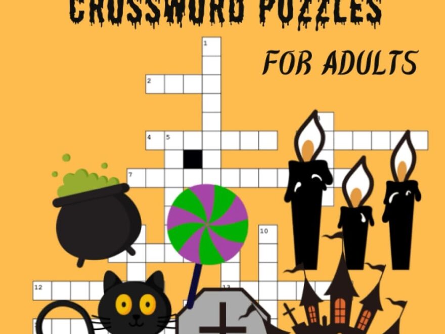 Halloween Crossword Puzzles For Adults Festival Themed Puzzle Book For Halloween By Outdoor Words Publications Goodreads