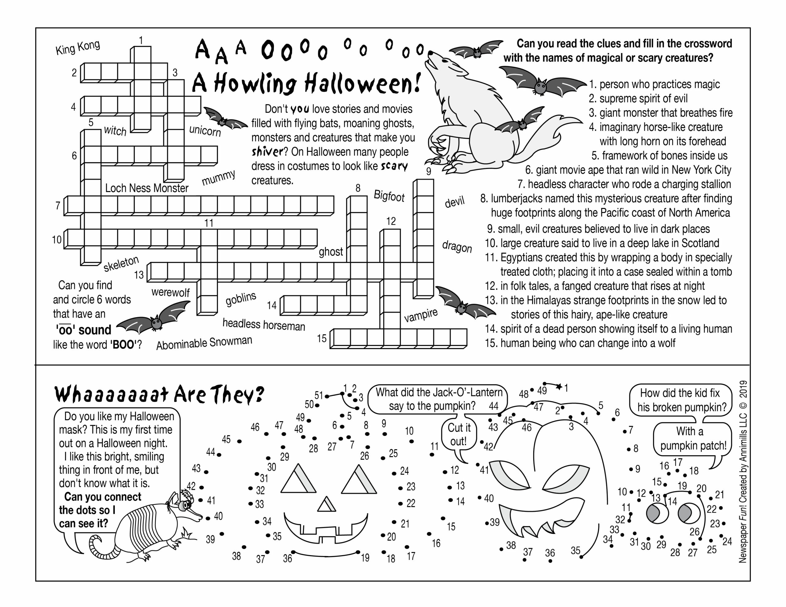 Halloween Homophones Puzzle Pack Activity Set Word Search Log Cert Made By Teachers