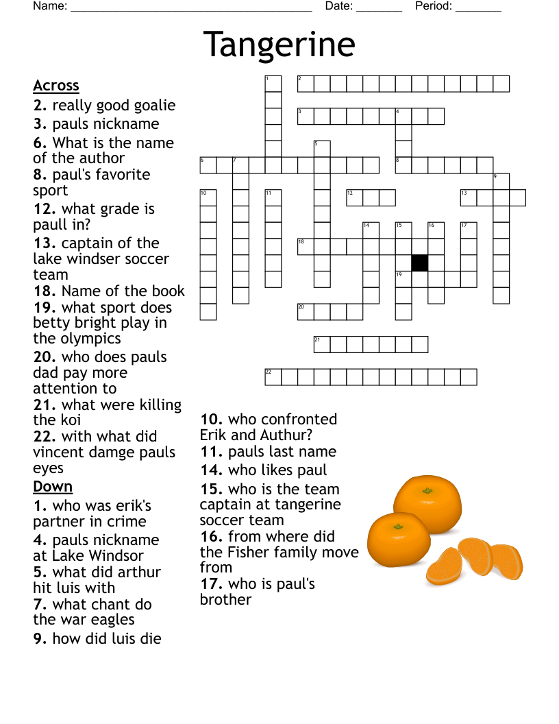 Hard Sports Crossword WordMint