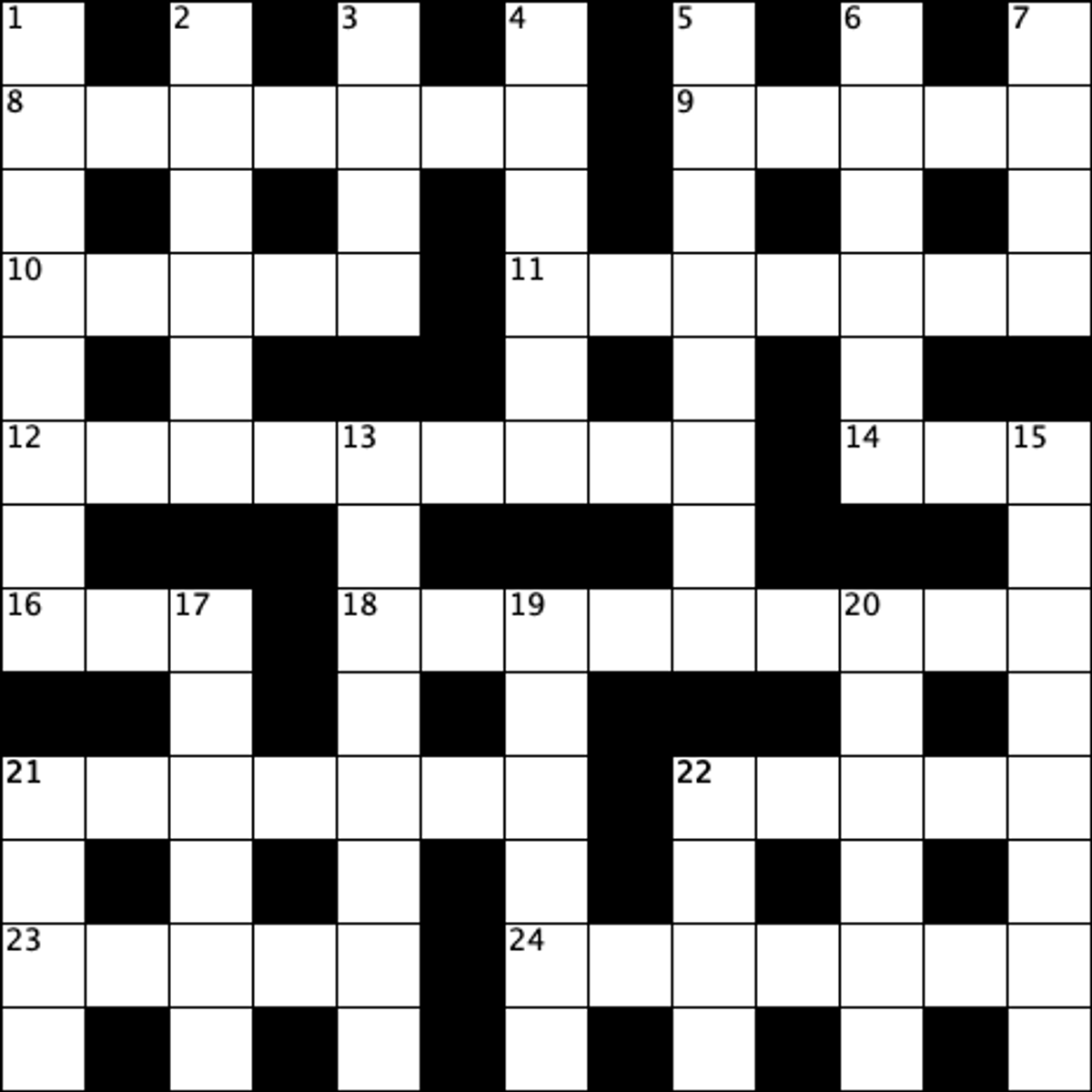Free Large Print Crossword Puzzles Printable