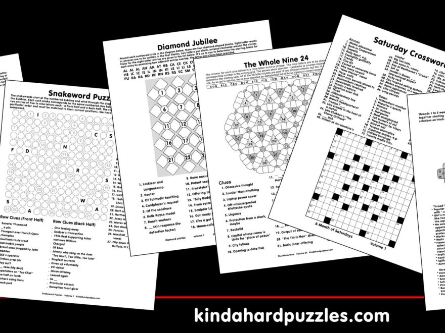 Kindahardpuzzles
