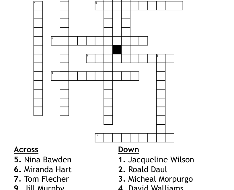 KS2 CROSSWORD WordMint