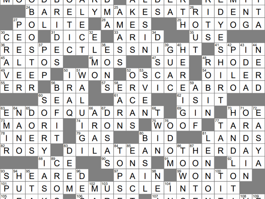 LA Times Crossword 10 Dec 23 Sunday LAXCrossword