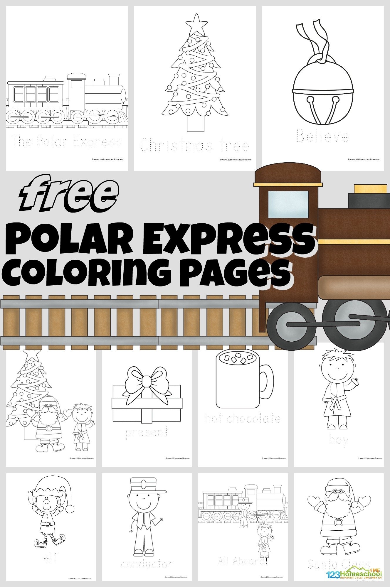 Free Printable Polar Express Crossword Puzzle