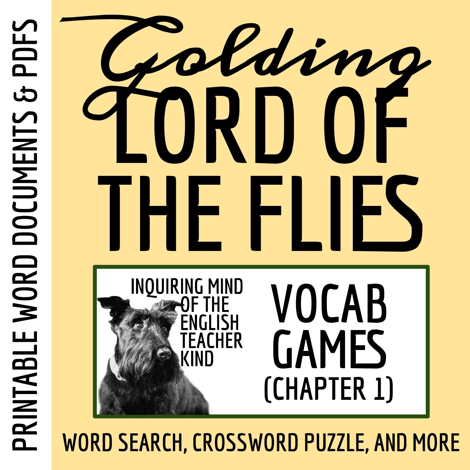 Lord Of The Flies Chapter 1 Vocabulary Development Games For High School Classful Lord Of The Flies Chapter 1 Vocabulary Development Games For High School Classful