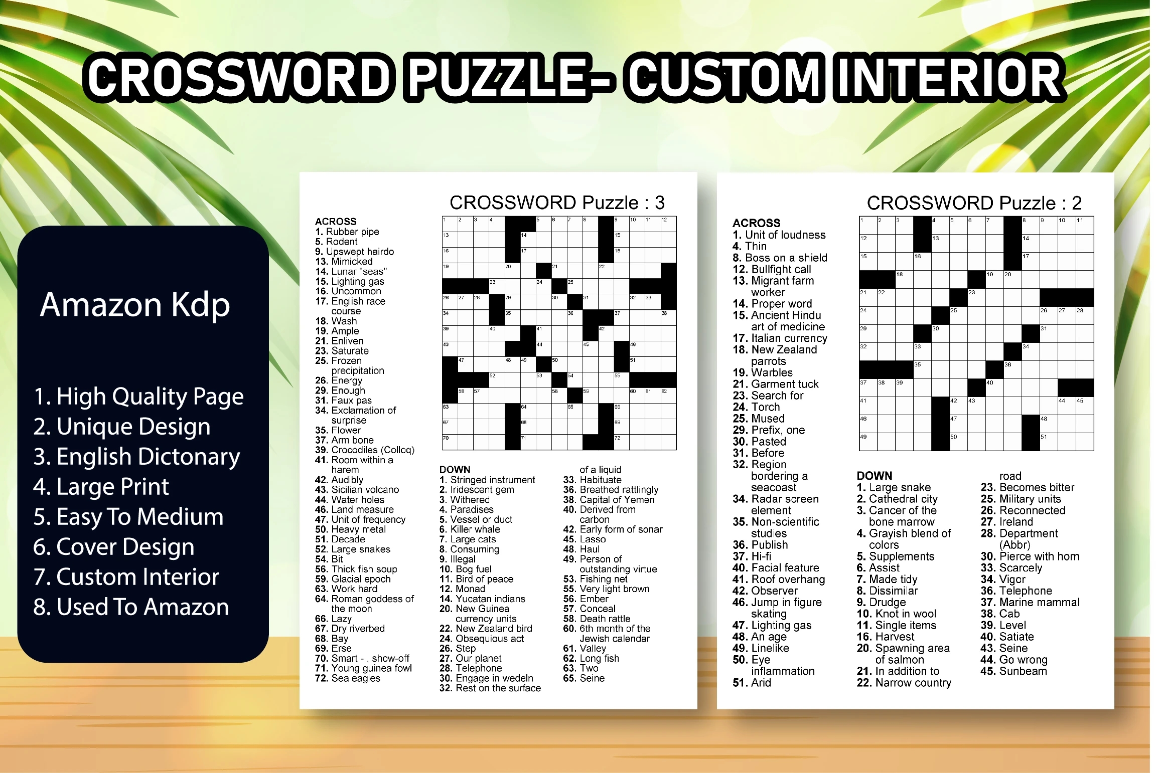 Make Crossword Puzzle Book For Kdp By Design4yoou Fiverr Make Crossword Puzzle Book For Kdp By Design4yoou Fiverr